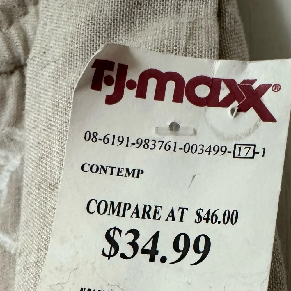 NWT House of Harlow 1960 - Tan Floral Wide Leg Pants - Picture 3 of 10